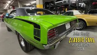 Miniature : J'ai visité John Scotti Classic Cars pop up shop 2026