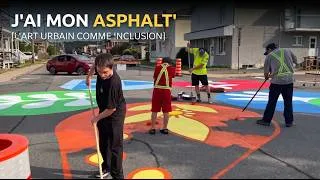 Miniature : « J'ai mon asphalt' » - L'art urbain comme inclusion