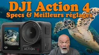 Miniature : DJI Action 4 Meilleurs réglages pour vidéo sous-marine