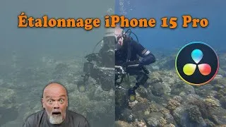 Miniature : Étalonnage iPhone 15 pro Apple Prores avec Davinci Resolve 19