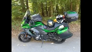Miniature : Vacances en FRANCE  Road trip moto KAWASAKI versys 1000