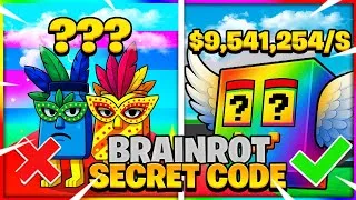 Miniature : TOUS LES NOUVEAUX CODES *SECRETS* STEAL THE BRAINROT sur FORTNITE !