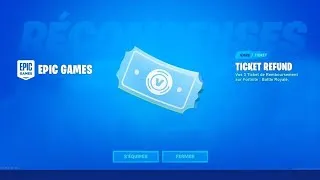 Miniature : COMMENT OBTENIR 3 NOUVEAU TICKET DE REMBOURSEMENTS sur FORTNITE !?
