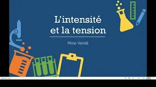 Miniature : Intensité tension
