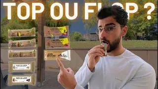 Miniature : Je teste les 8 barres nutritives NUTRIPURE (goût carambar et pizza ???)