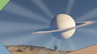 Miniature : POV : Saturne a remplacé la lune
