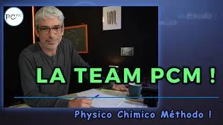 Miniature : Rejoignez la Team PCM : le soutien que vous attendiez ! Physique chimie au lycée