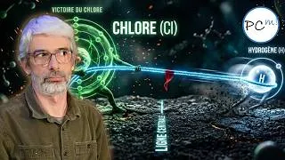 Miniature : Pourquoi le chlore est plus fort face à l'hydrogène ? Dissolution de HCl dans l'eau.