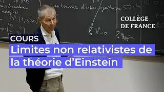 Miniature : Limites non relativistes de la théorie d’Einstein et applications (7) - Marc Henneaux (2025-2026)