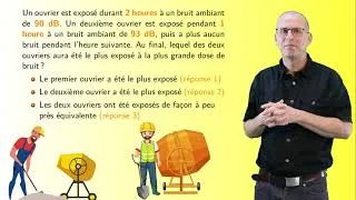 Miniature : Acoustique 6 :  Niveau sonore pondéré