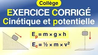 Miniature : L'énergie cinétique et l'énergie potentielle de pesanteur | Physique.