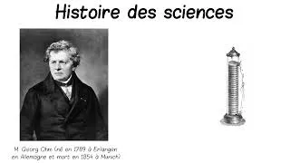 Miniature : La résistance électrique, histoire des sciences