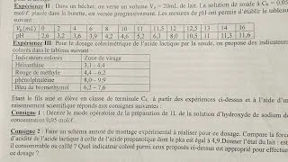 Miniature : SUJET SUSCEPTIBLE DE SORTIR AU BAC 2 2026 : DOSAGE ACIDO-BASIQUE TERMINALE C,D,E 