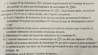 Miniature : SUJET SUSCEPTIBLE DE SORTIR AU BAC 2026 EN PC: RÉACTION NUCLÉAIRE TERMINALE C, D,E