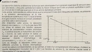 Miniature : (DOSAGE-BASE FAIBLE)BAC 2 BLANC UEMOA-2026 SÉRIE C4 EXERCICE 3 CORRIGÉ 