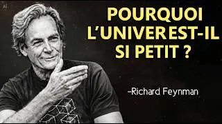 Miniature : L'univers est bien plus PETIT que vous ne le pensez ? La déclaration surprenante de Feynman  Richard