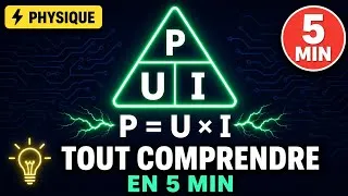 Miniature : La Puissance Électrique EXPLIQUÉE en 5 Minutes (Physique 3ème année Collège)