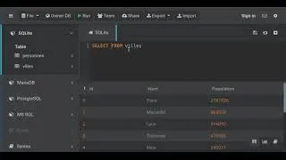 Miniature : Introduction aux bases de données et SQL