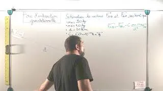 Miniature : Application: Vecteur force de gravitation