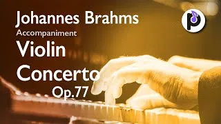 Miniature : J.Brahms - VIOLIN CONCERTO Op.77 - 2. Adagio (FULL accompaniment)