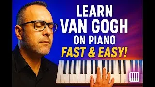 Miniature : Van Gogh - Virginio Aiello (Full tutorial Easy piano tutorial )