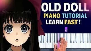 Miniature : Old Doll - Mad Father Piano TUTORIAL ( Easy piano tutorial )