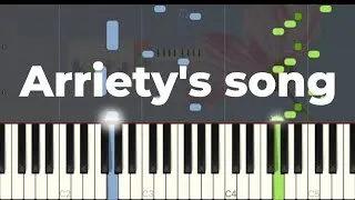 Miniature : Cécile Corbel - Arriety's song - Medium piano tuto
