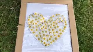 Miniature : Tuto Fête des mères : un cœur fleuri pour ma Maman !