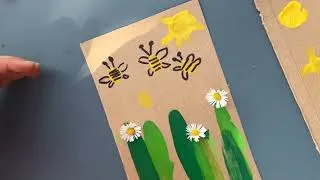 Miniature : Peinture printanière nature !