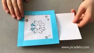 Miniature : Tuto activité Hiver enfants : Flocon de neige