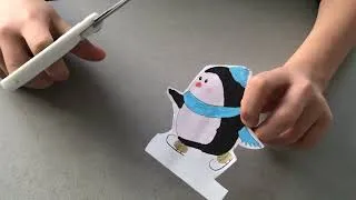 Miniature : TUTO : un pingouin patine !