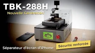 Miniature : 🔧 Machine de séparation d’écran iPhone TBK 288H – Démonstration complète