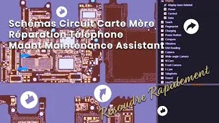 Miniature : Schémas Circuit Carte Mère - Réparation Téléphone (1 Mois) | Maant Maintenance Assistant