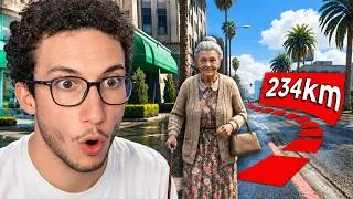 Miniature : Je RÉAGIS à où vont les PNJ de GTA 5 quand on les Regarde pas ? (la police est imprévisible)