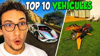 Miniature : Je RÉAGIS aux TOP 10 des véhicules que CHAQUE JOUEUR SOLO devrait acheter (et je les juge)
