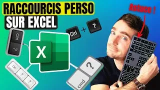 Miniature : EXCEL : Créez SON PROPRE raccourci clavier PERSO en 5 secondes (Astuce cachée et facile : 3 étapes)