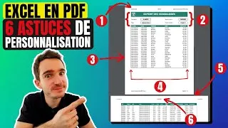 Miniature : Excel en PDF : 6 ASTUCES de PRO pour personnaliser vos EXPORTS (guide complet)