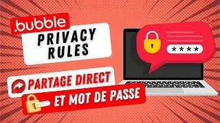 Miniature : [Bubble] Privacy Rules : partager un objet via mot de passe