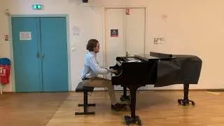 Miniature : J.S. Bach: prelude & fugue in F minor, WTK II (extr. from admission 1st round video)