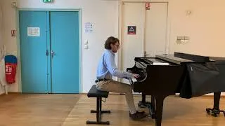 Miniature : F. Chopin: étude op.25-5 (extr. from admission 1st round video)