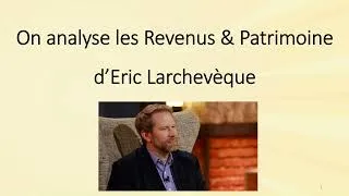 Miniature : Eric Larcheveque : Fortune et Nombre de Bitcoins.. je donne les chiffres !