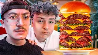 Miniature : On Mange Un Burger À 6 Steaks ! (ft. Antoine)