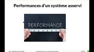 Miniature : introduction aux systèmes asservis