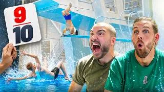 Miniature : Concours de plats 2026 : Ils risquent leur vie à chaque plongeon !