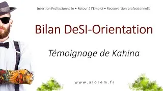 Miniature : Temoignage DeSI Orientation Kahina V2c Beneficiaire 2024 06 20