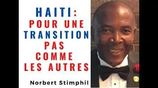 Miniature : Haiti : Pour une transition pas comme les autres_Norbert Stimphil
