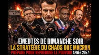 Miniature : EMEUTES DU PSG MACRON  LA STRATEGIE DU CHAOS POUR REPRENDRE LE POUVOIR APRES LA PRESIDENTIELLE