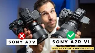 Miniature : J'ai Testé le Sony A7V Contre le A7R VI : Évite le piège !