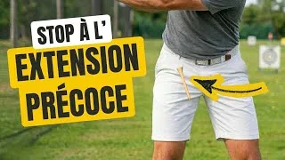 Miniature : Garder la flexion du bassin tout au long du swing (et éviter l'extension précoce)