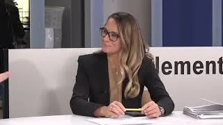 Miniature : Echanges au parlement européen, invité par la député Virginie JORON